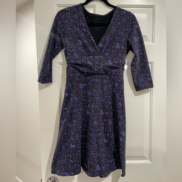 EUC Patagonia Margot V Neck Dress Small - Picture 3 of 4